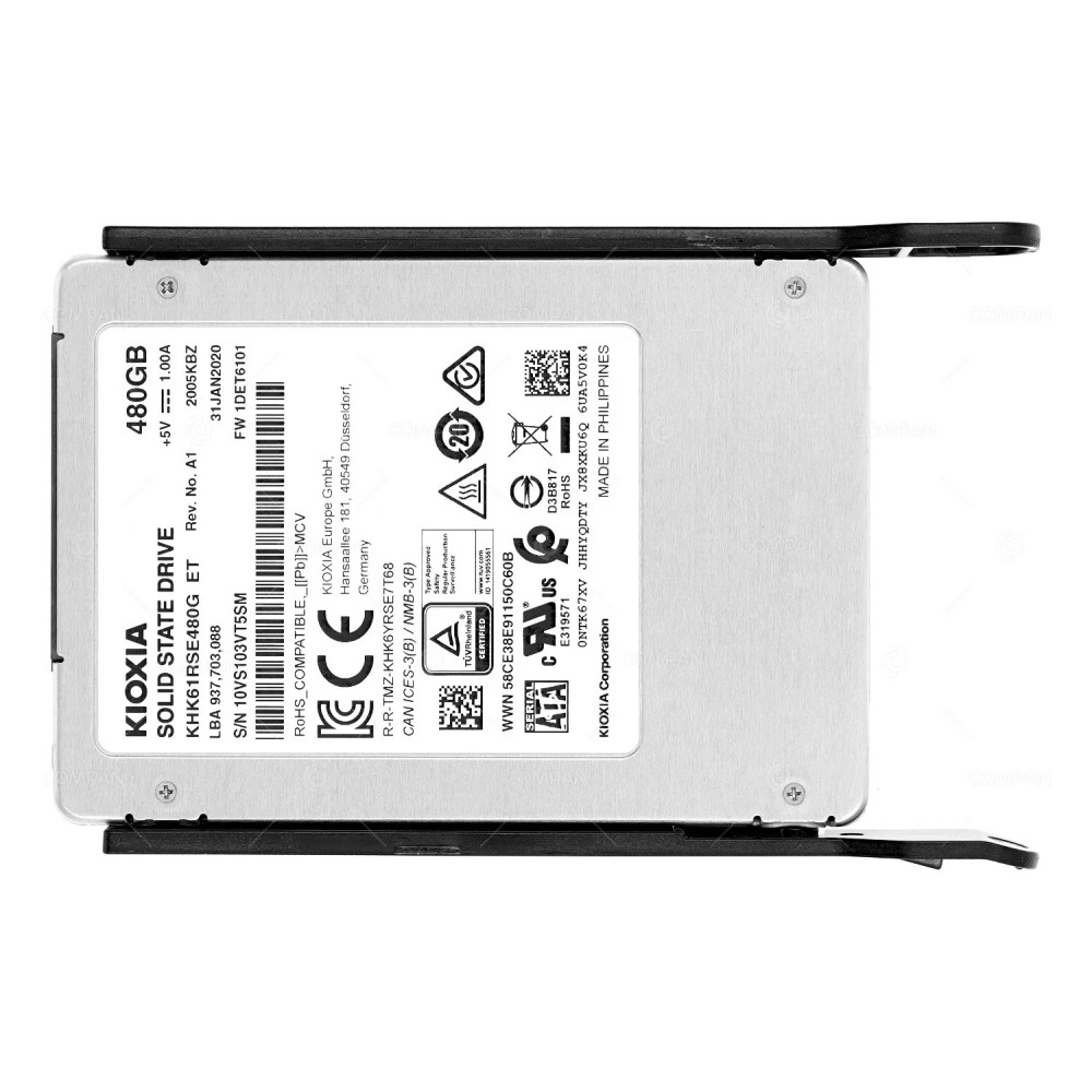 KHK61RSE480G  KIOXIA SSD 480GB SATA 6G 2.5" SFF